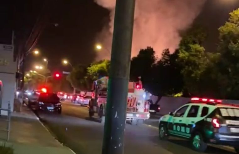 Incêndio atingiu fábrica da Cargill/Citrosuco de Bebedouro