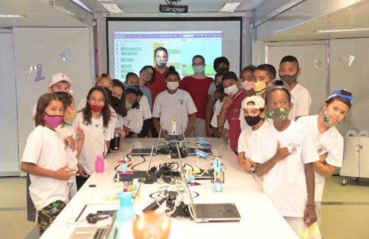 Colina recebeu Unidade Móvel do SESI-SP