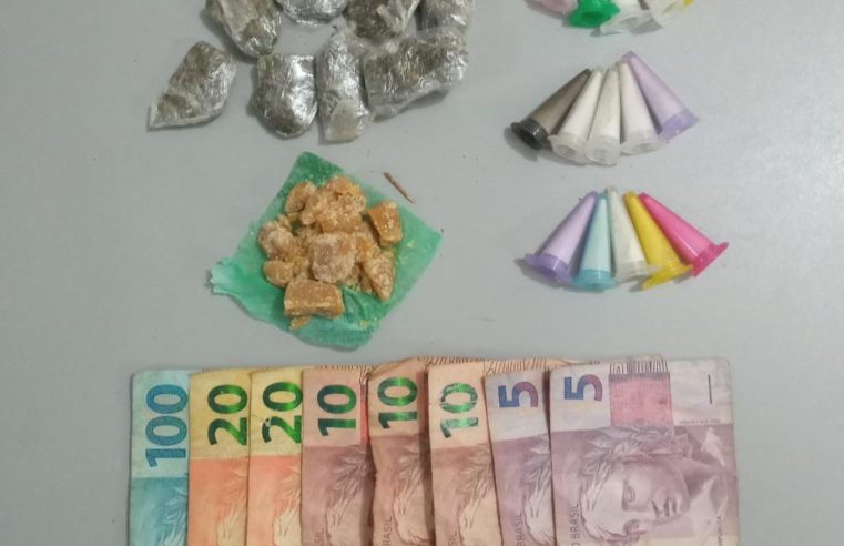 Menor é abordado traficando pela PM
