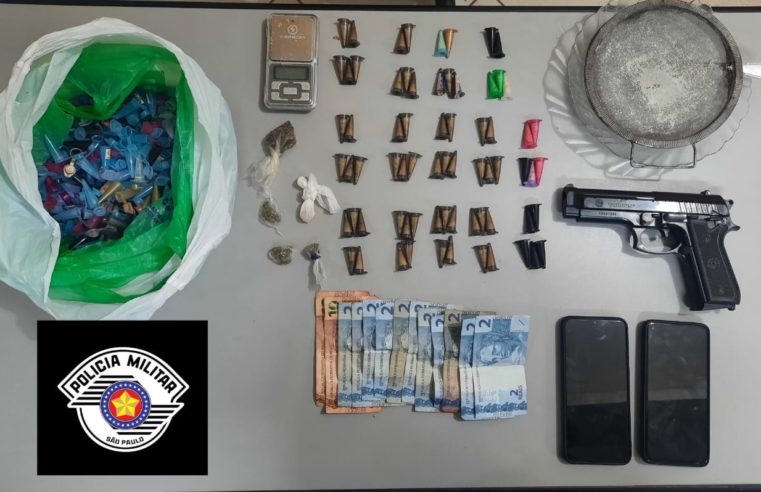 Em operação PM encontra traficante e procurado