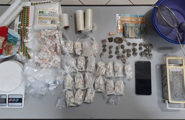 Trio é preso por tráfico de drogas no Luis Spina