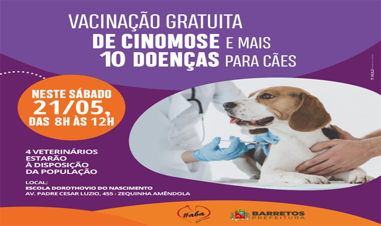 ABA vai realizar feira de adoção e vacinação no Barretos 2
