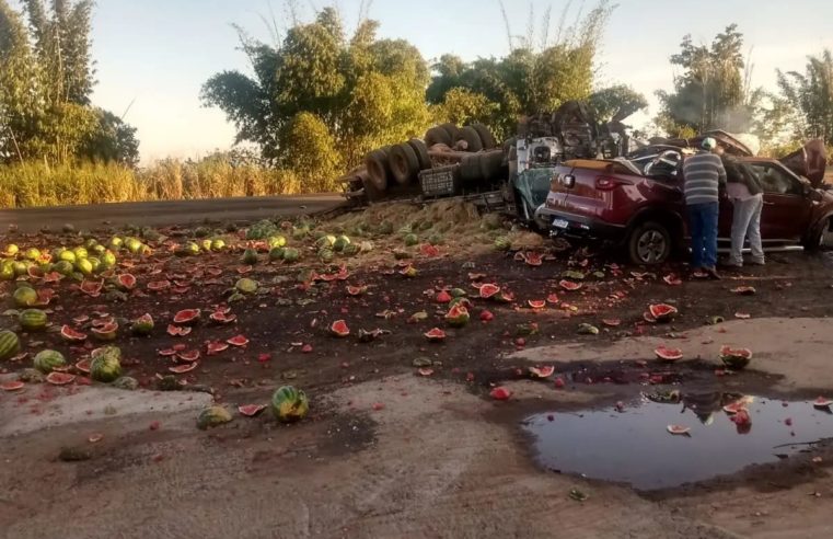 Acidente deixa quatro mortos na BR-153 em Frutal