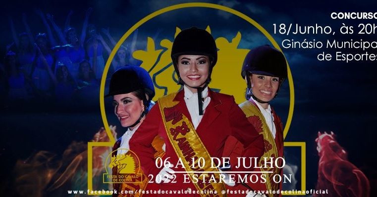 Estão à venda os ingressos para o Concurso da Rainha da 43ª. Festa do Cavalo