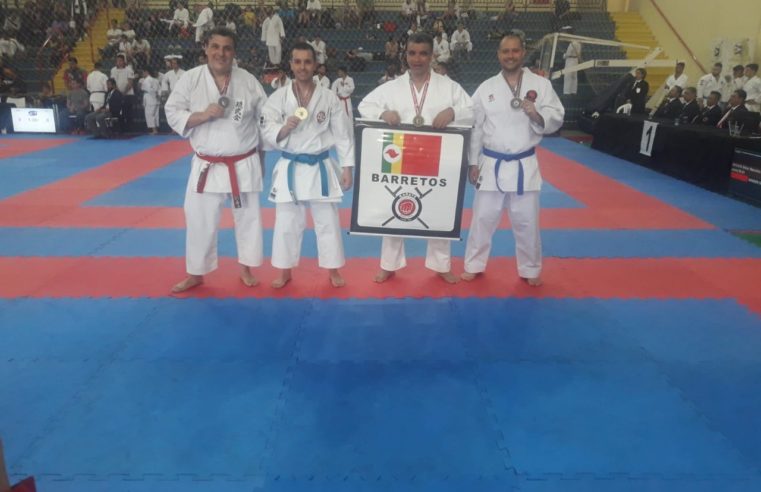 Equipes barretenses conquistam 17 medalhas em Campeonato de Karatê