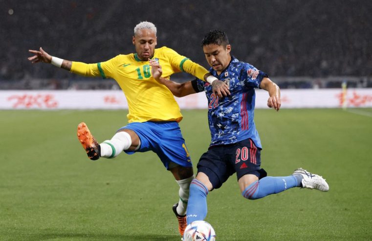 De pênalti, Brasil vence o Japão
