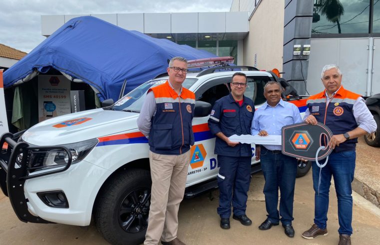 Defesa Civil recebe viatura viabilizada por emenda do deputado Sebastião Santos