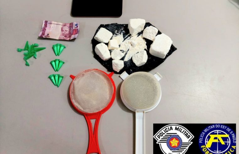 Homem é preso traficando no Dom Bosco