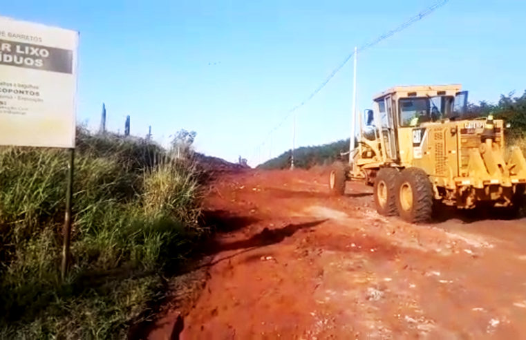 Iniciadas obras de asfaltamento da vicinal Barretos-Jaborandi