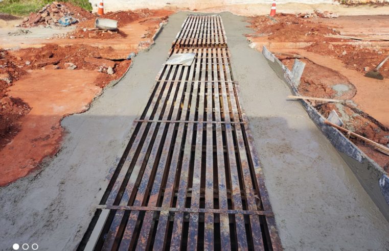 Avenida será liberada no dia 11 após reparo em valeta