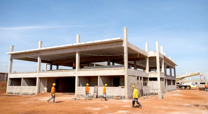 Escola do Vida Nova começar receber instalações  após finalização da  estrutura pré-moldada