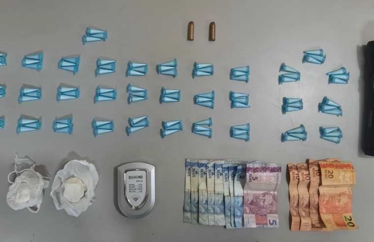 PM registra flagrante de tráfico