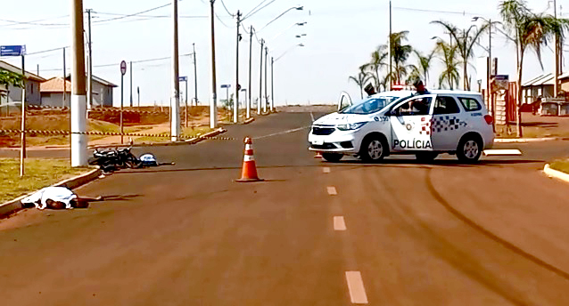 Motociclista morre em acidente no Vida Nova