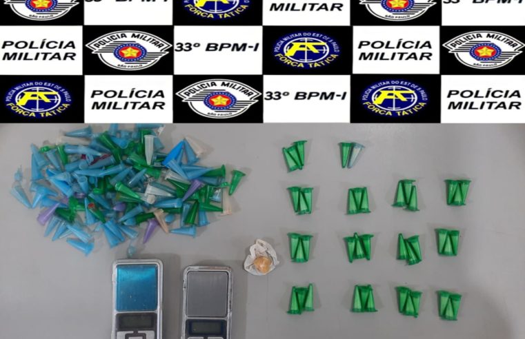 PM localiza drogas escondidas em apartamento
