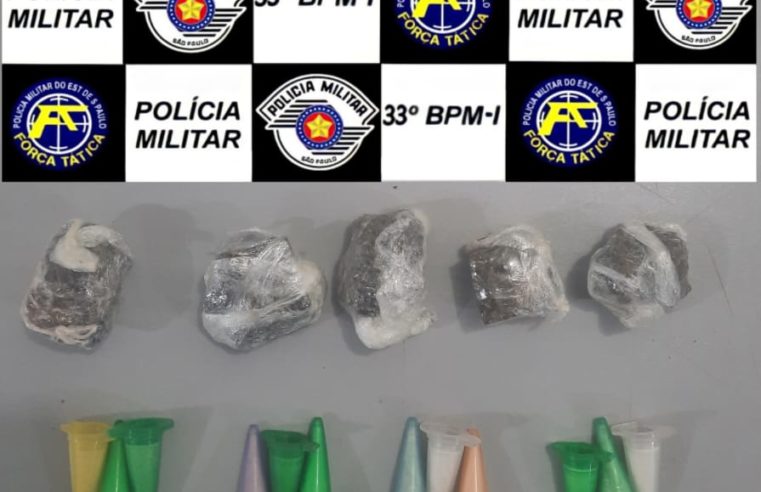Gordinha é presa por tráfico de drogas