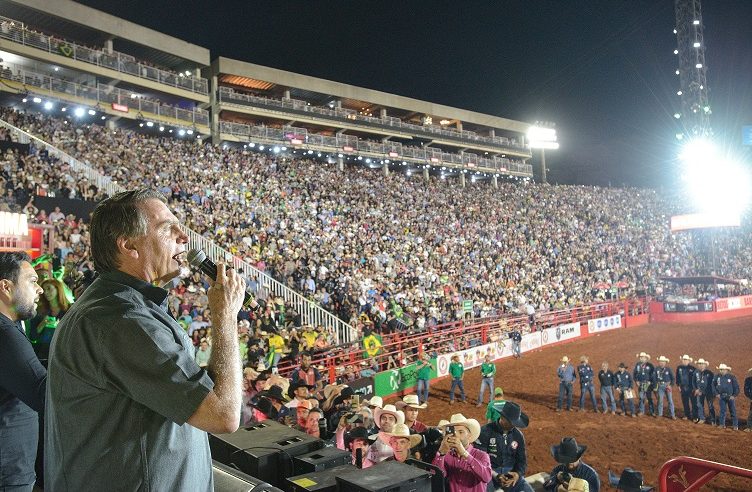 Presidente Bolsonaro visitou  a 65ª Festa do Peão de Barretos