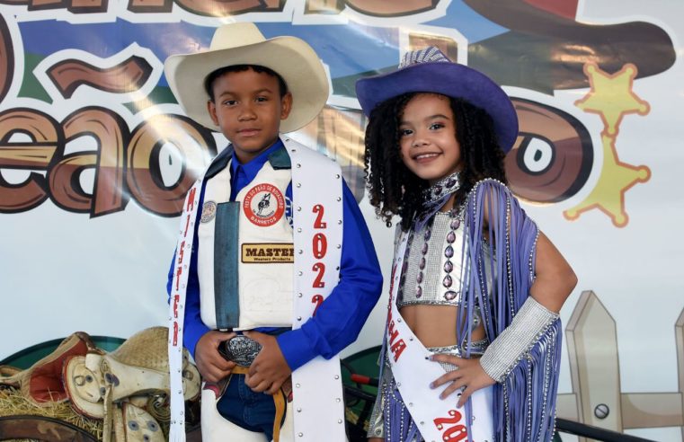 Concurso realizado nesta tarde elegeu a Rainha e Mister Peãozinho 2022