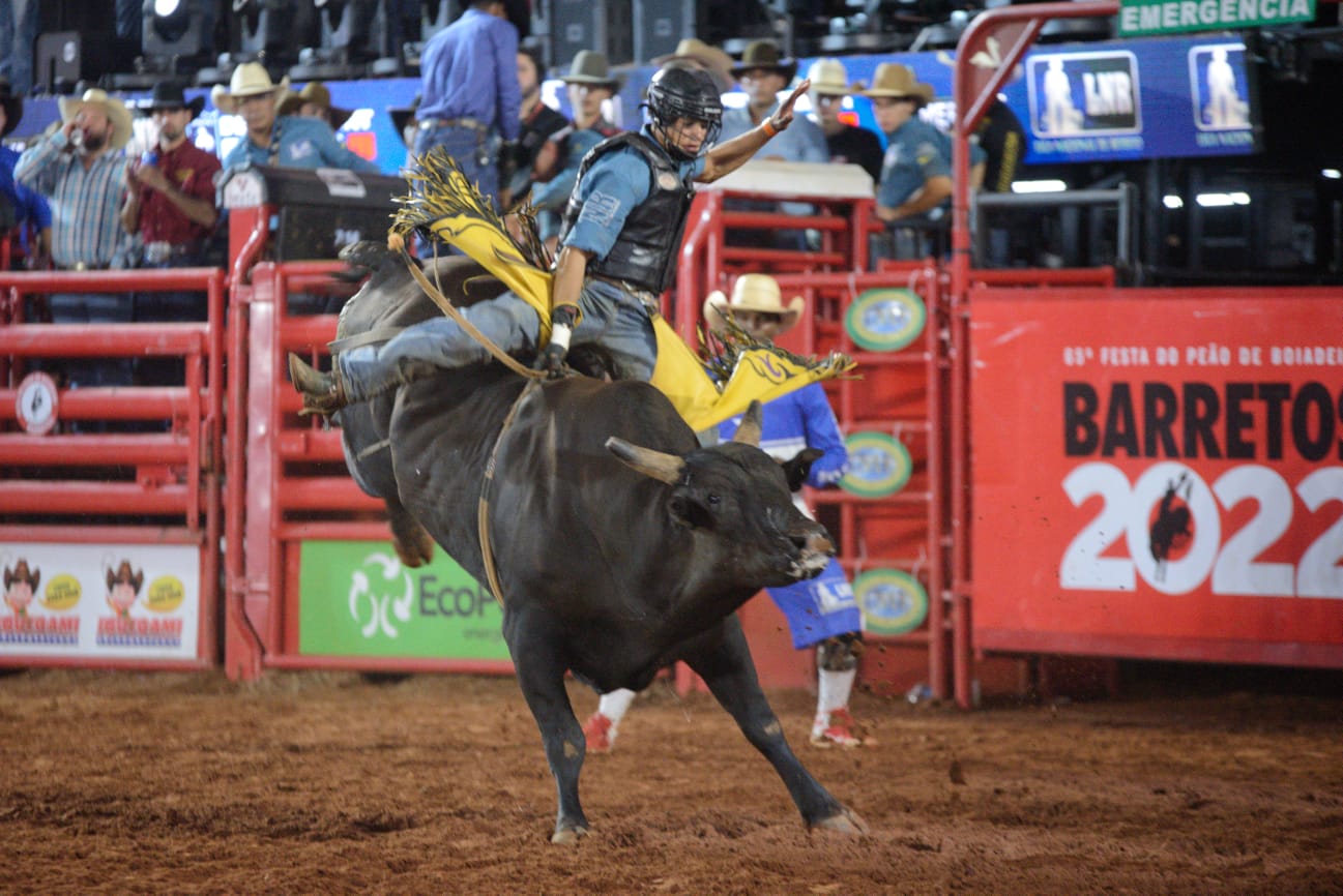 Cinco competidores estão classificados para a final da Liga Nacional de Rodeio