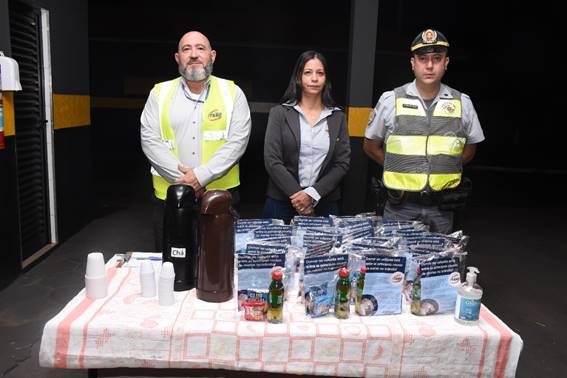 TEBE realizou acorda motorista na Faria Lima