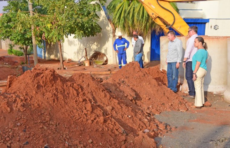 Obra na Avenida 35 é a primeira etapa de um projeto a longo prazo, afirma engenheiro