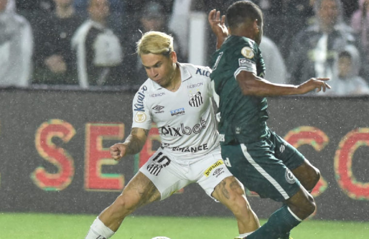 Goiás vence o Santos na Vila Belmiro