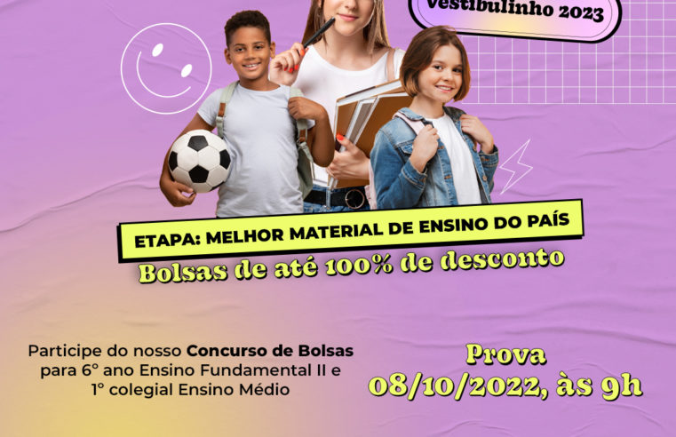 Colégio FEB lança Concurso de Bolsas com descontos de até 100%