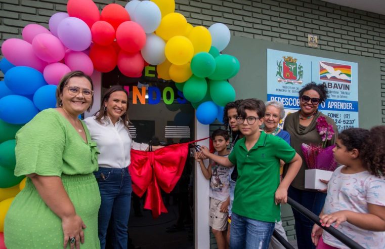 Prefeita Paula Lemos inaugura novo espaço do Projeto Redescobrindo o Aprender