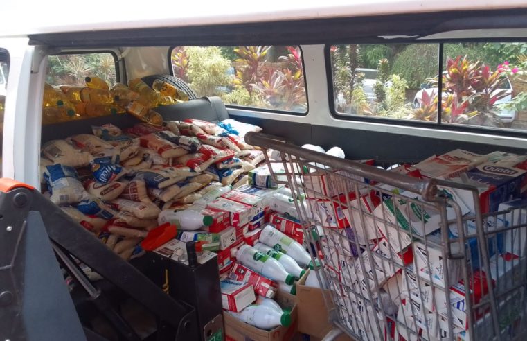 Parque aquático de Olímpia arrecada mais de 20 toneladas de alimentos