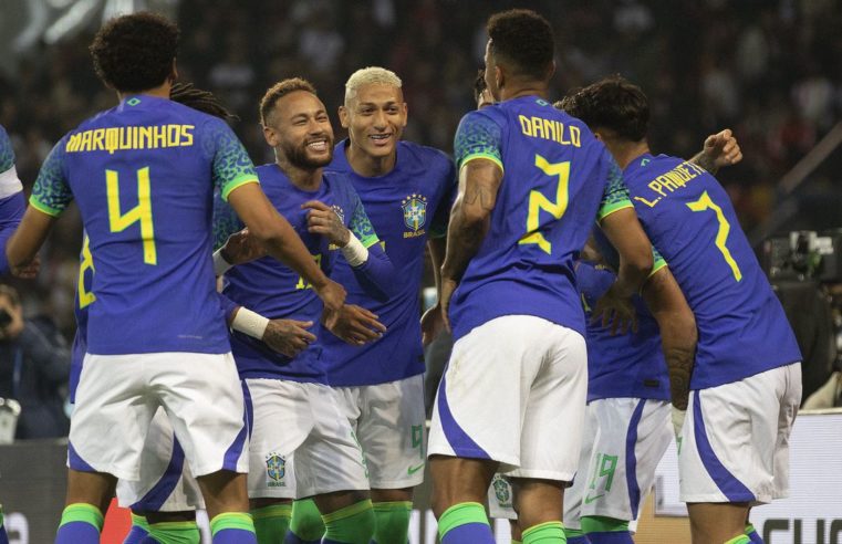 Brasil aplica 5 a 1 na Tunísia, em último amistoso antes da Copa