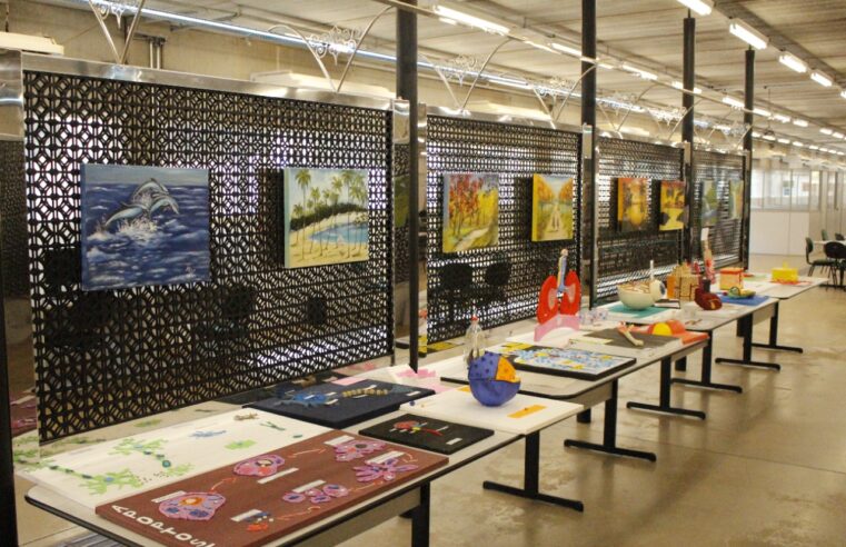 Artista barretense expõe obras na Biblioteca do UNIFEB 