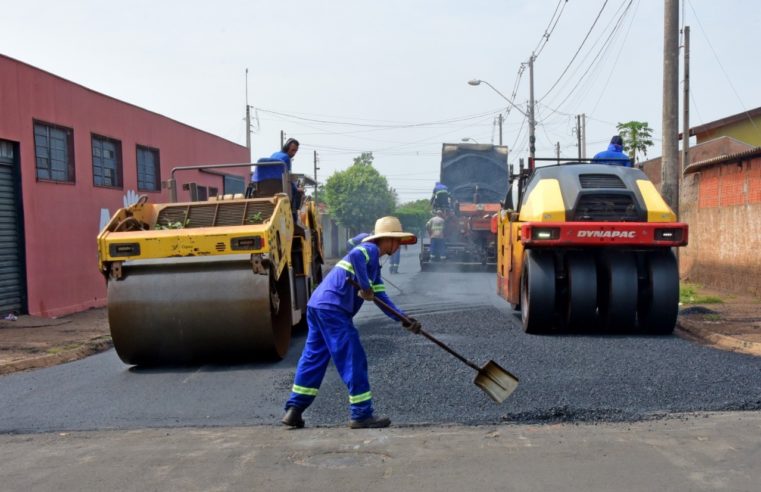 Prefeitura realiza recape nos bairros Pimenta e Rios