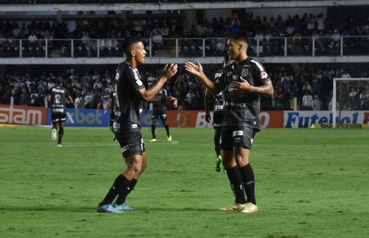 Santos goleia o Juventude na Vila