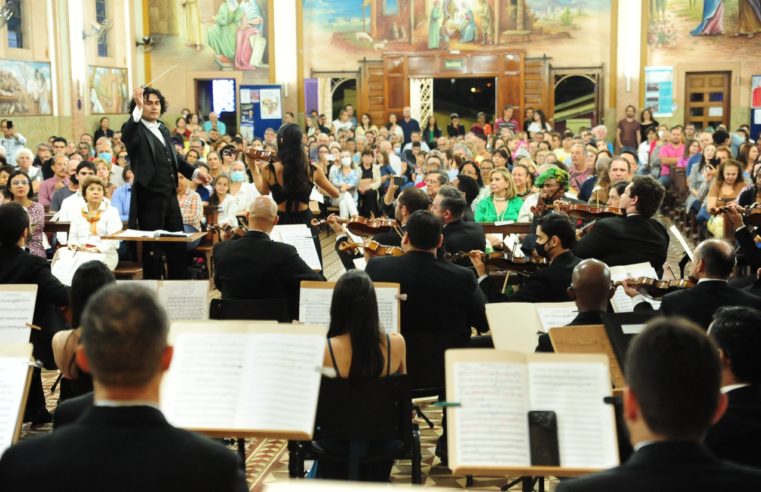 Orquestra Sinfônica Municipal de Barretos emociona durante Concerto Internacional do Rosário