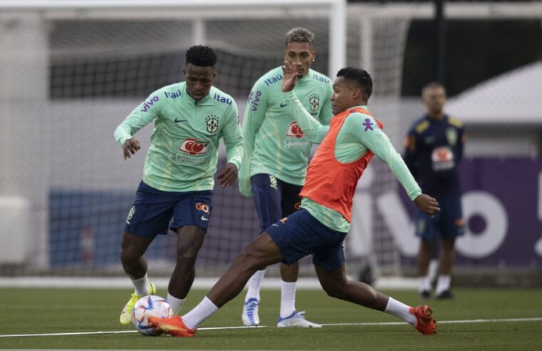 Com Neymar e Marquinhos, Seleção está completa em Turim