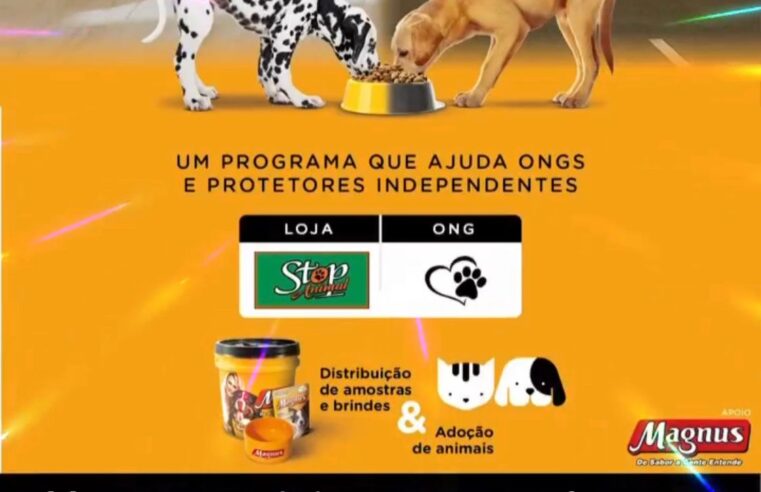 Anjos de Quatro Patas divulga campanha de arrecadação de rações