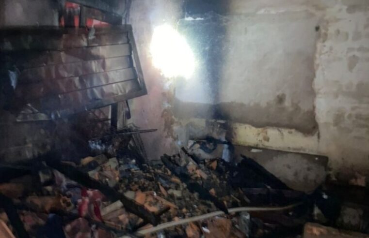 Incêndio volta a atingir imóvel no Christiano