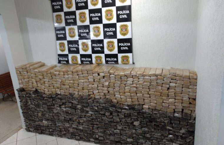 Polícia Civil realiza apreensão de ônibus com mais de uma tonelada de maconha