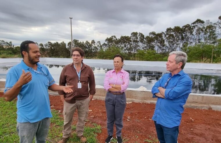 Engenheiro civil de Ribeirão preto visita estações de tratamento de esgoto do SAAE Barretos para propor melhorias