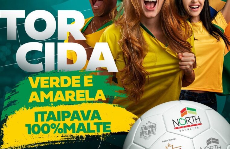 North Shopping transmitirá todos os jogos da Copa 2022