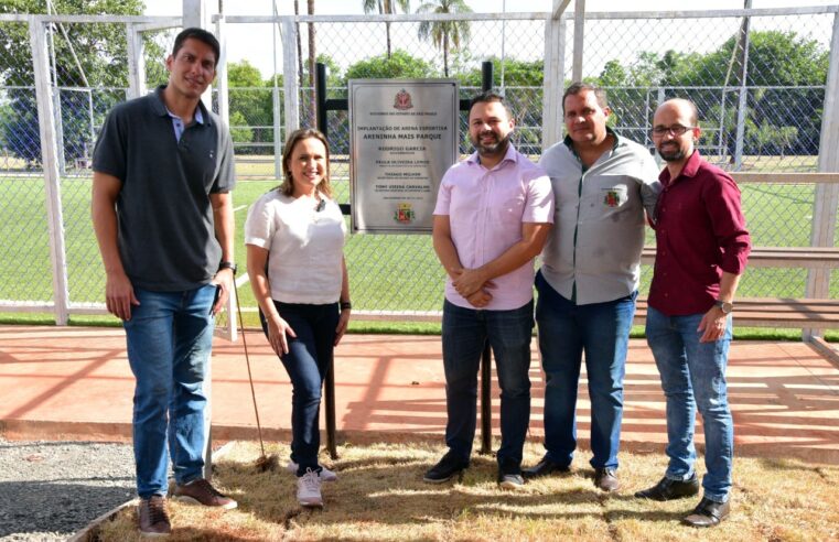 Prefeitura inaugura Areninha do bairro Mais Parque