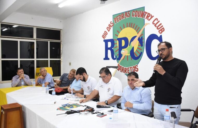 Weverson Moreira é reeleito para a presidência do Rio das Pedras