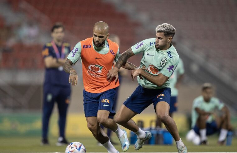 Brasil treina com mistérios na escalação para enfrentar a  Suíça
