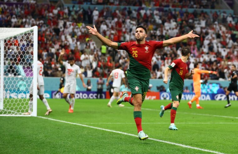 Portugal goleia Suíça e está nas quartas da Copa do Catar