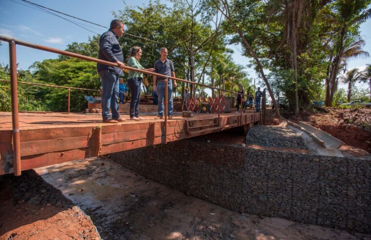Ponte da Estrada das Palmeiras tem previsão de liberação em 10 dias