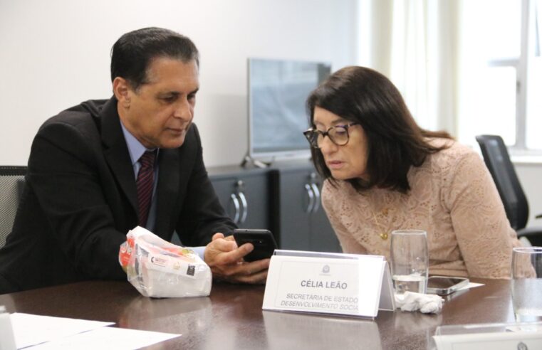 Deputado Sebastião Santos debate projetos e ações na secretaria de Desenvolvimento Social
