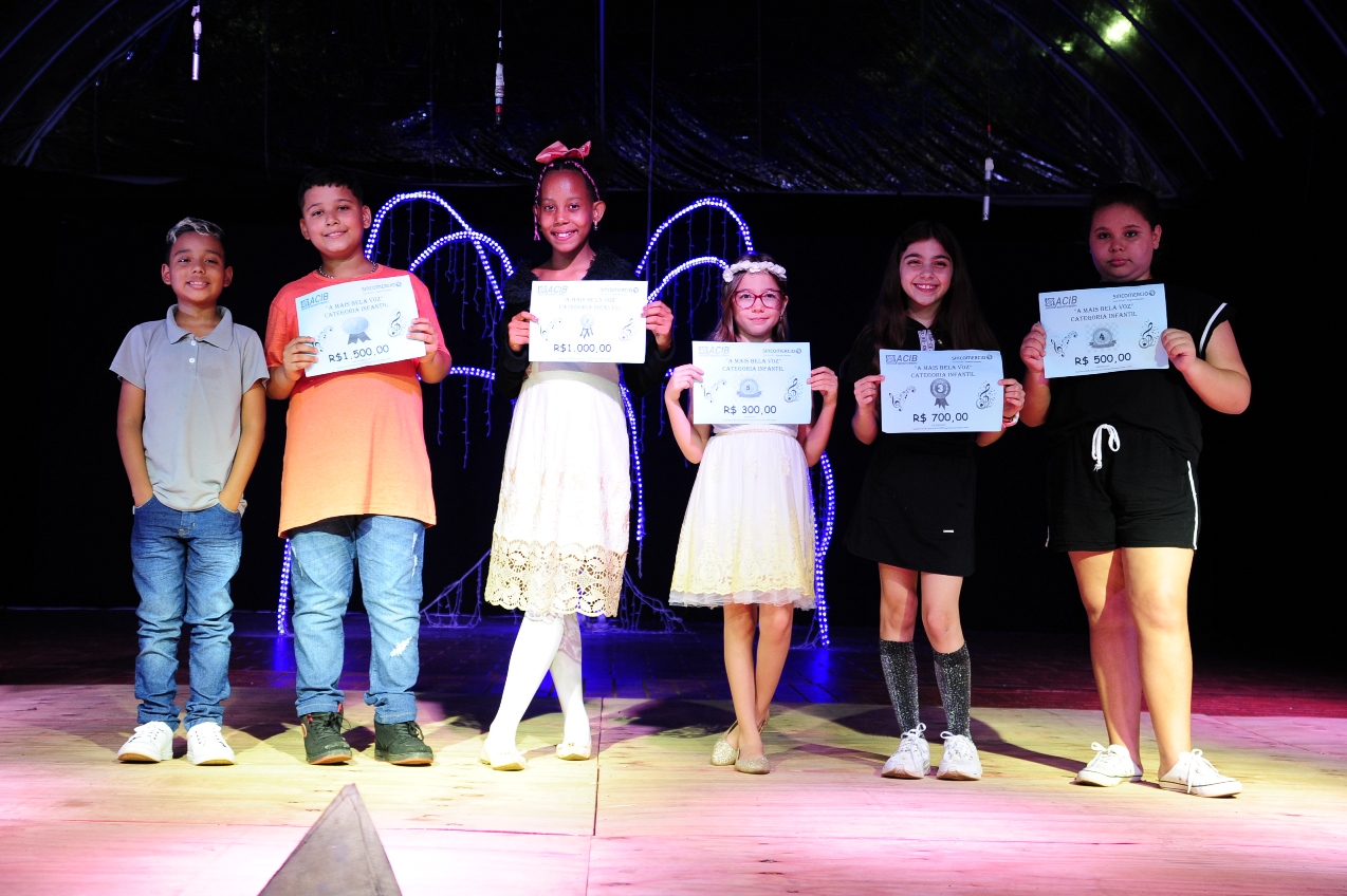 Final do Concurso “A Mais Bela Voz Kids” tem disputa acirrada em Barretos