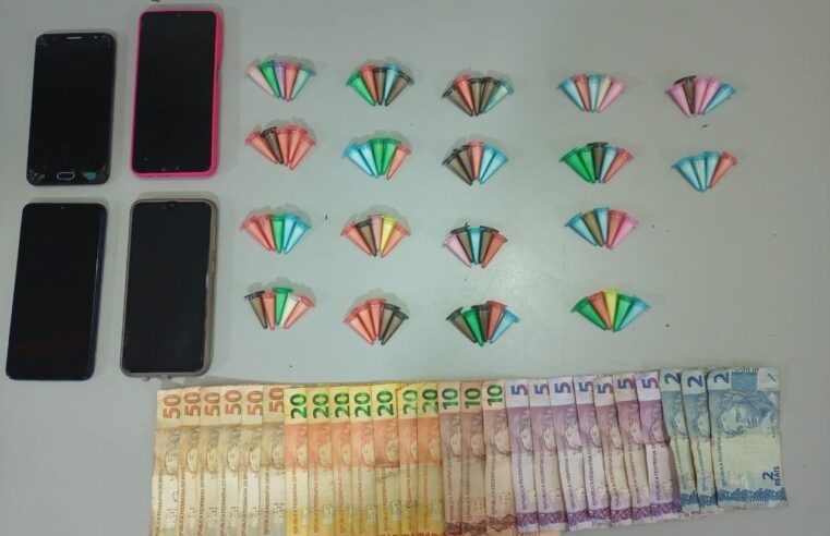 PM prende menores por tráfico e mães por desacato