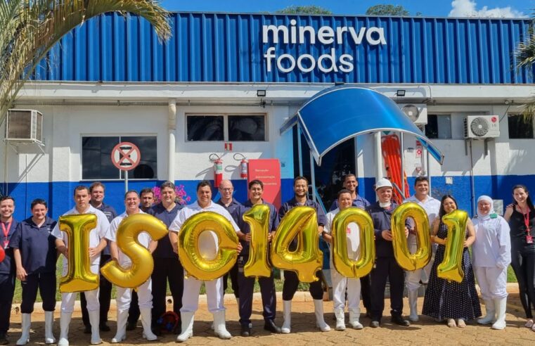 Minerva Foods conquista  certificação ISO 14001 na unidade de José Bonifácio (SP)