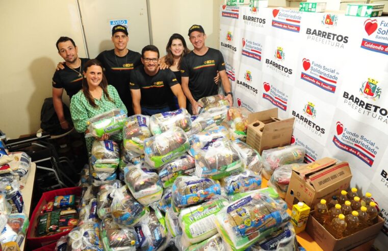 ABC Desportos entrega mais de 200 cestas básicas ao Fundo Social de Solidariedade