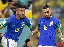 Alex Telles e Gabriel Jesus estão fora da Copa